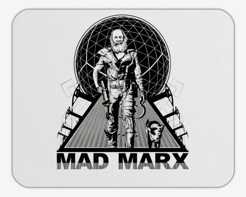 Mousepad Blanco de Mad Marx