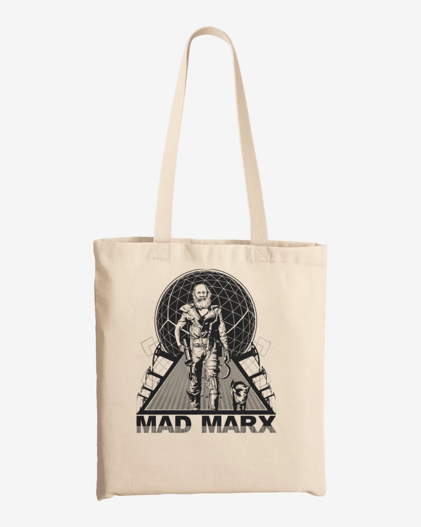 Totebag Blanco de Mad Marx
