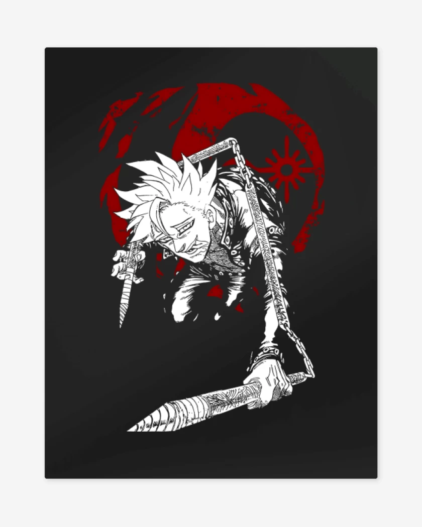 Print metalico Negro de Ban