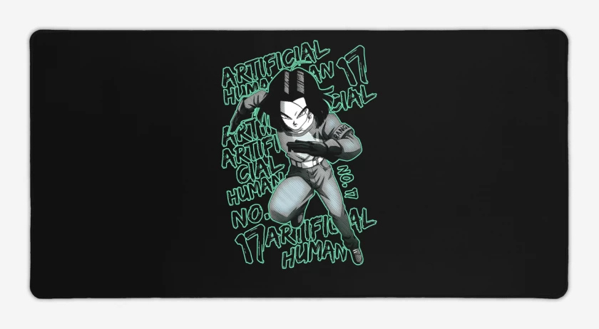 Mouse pad Gamer Negro de Artificial Human 17