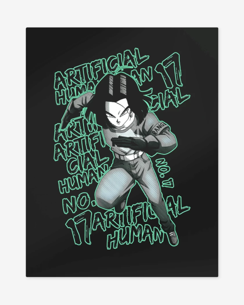 Print metalico Artificial Human 17
