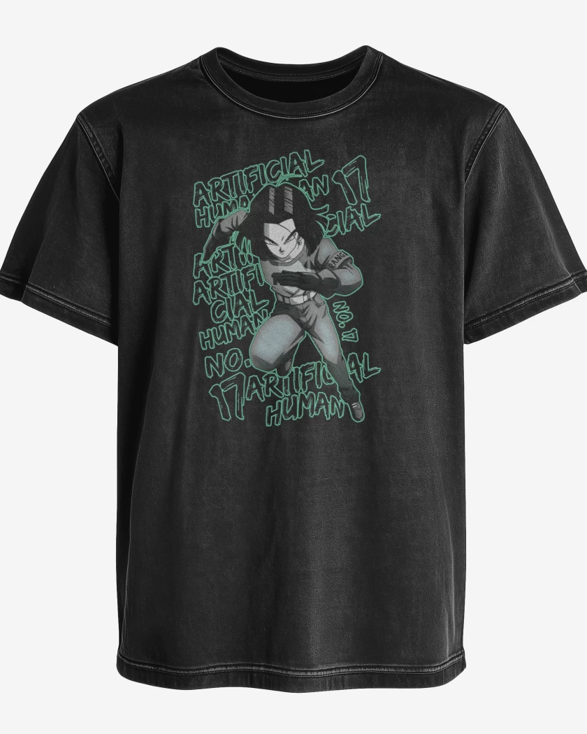 Polera desgastada Artificial Human 17