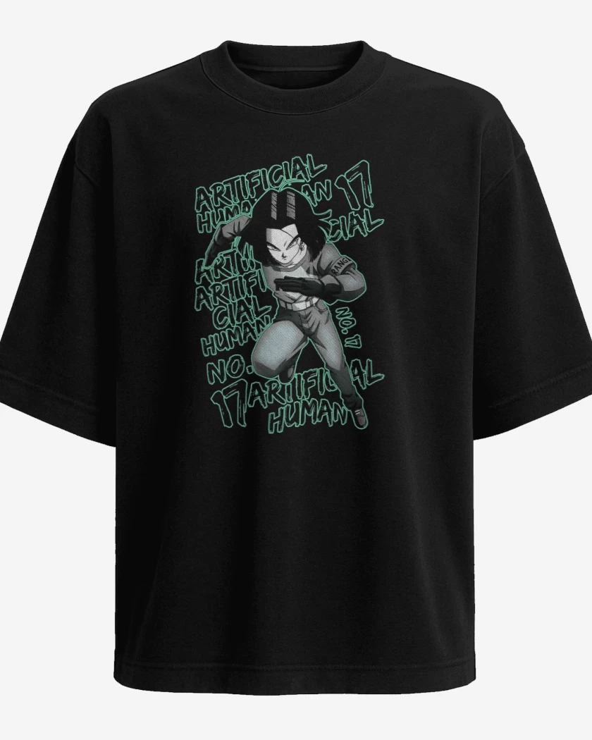 Polera Oversize Artificial Human 17