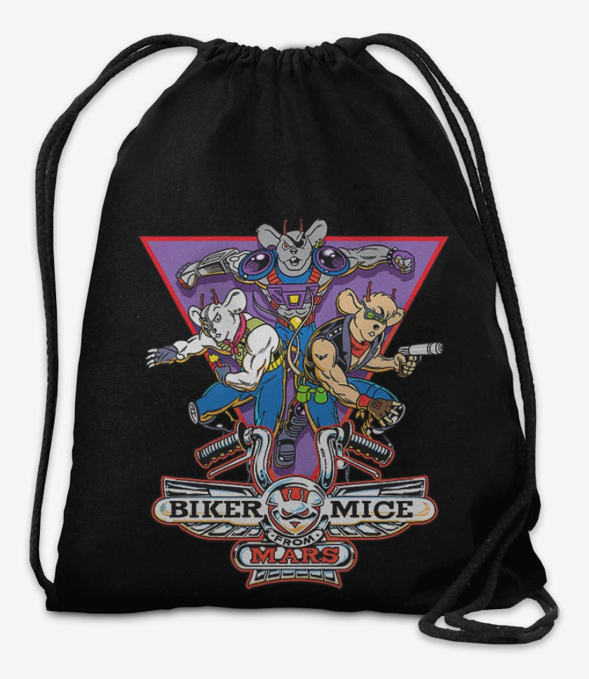 Mochila Negro de Motorratones de marte