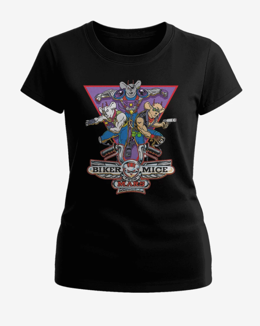 Polera de Mujer Motorratones de marte