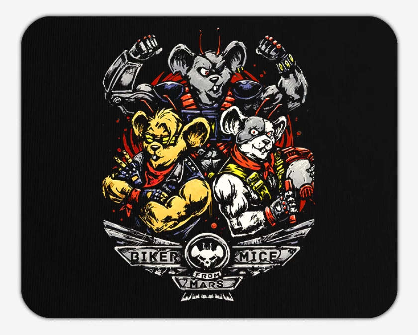 Mousepad Motorratones de marte 2