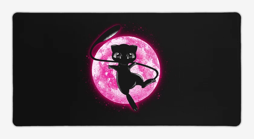 Mouse pad Gamer Negro de Mew