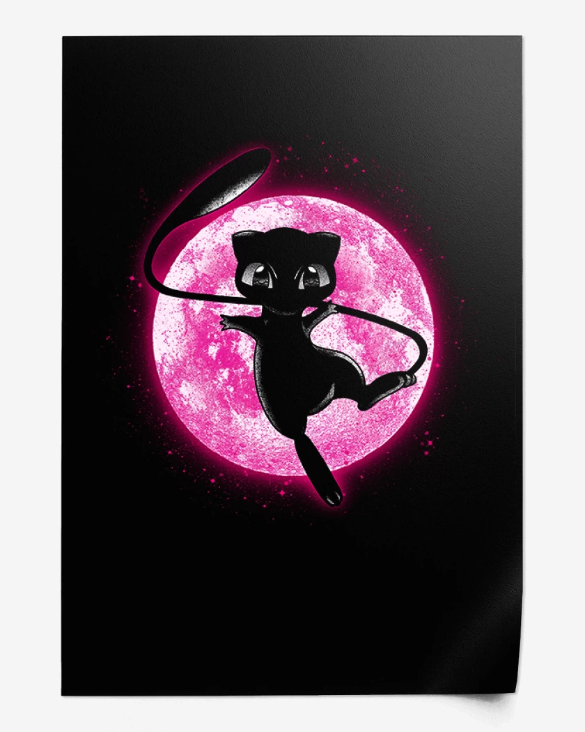 Print Negro de Mew