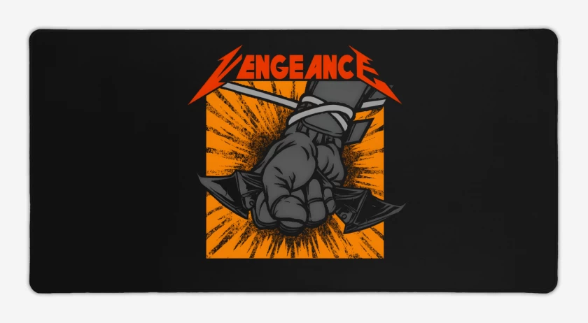 Mouse pad Gamer Negro de Vengeance
