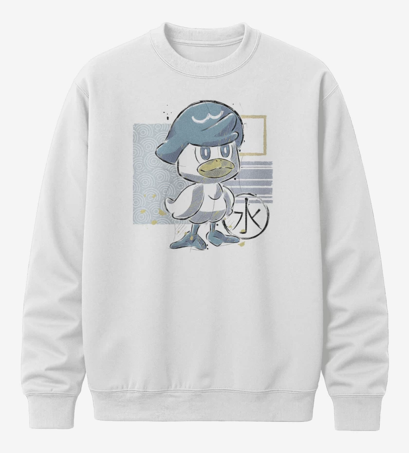 Poleron polo Blanco de Quaxly