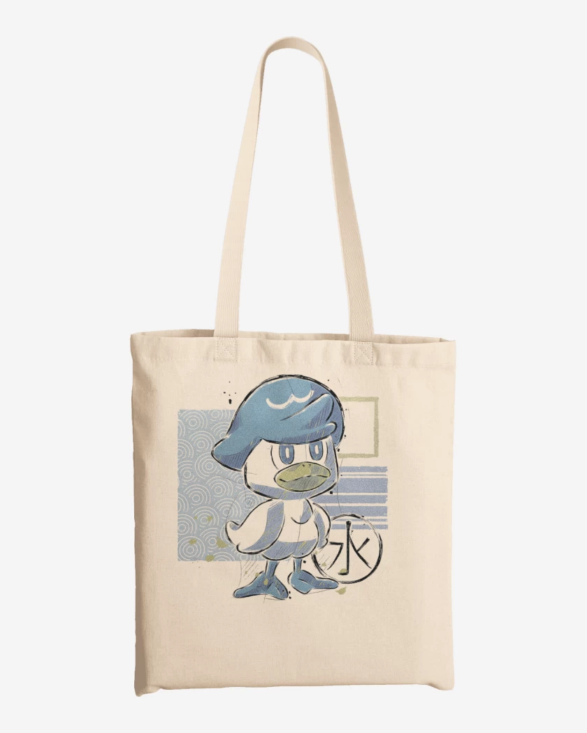 Totebag Blanco de Quaxly
