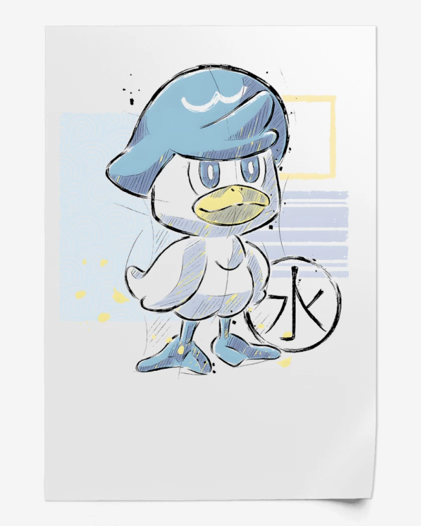 Print Blanco de Quaxly