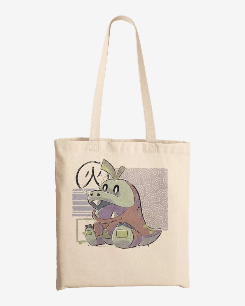 Totebag Blanco de Fuecoco