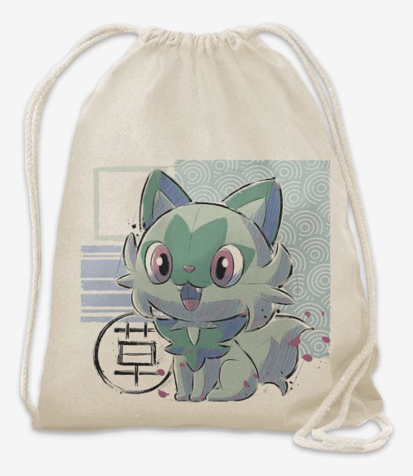 Mochila Blanco de Sprigatito