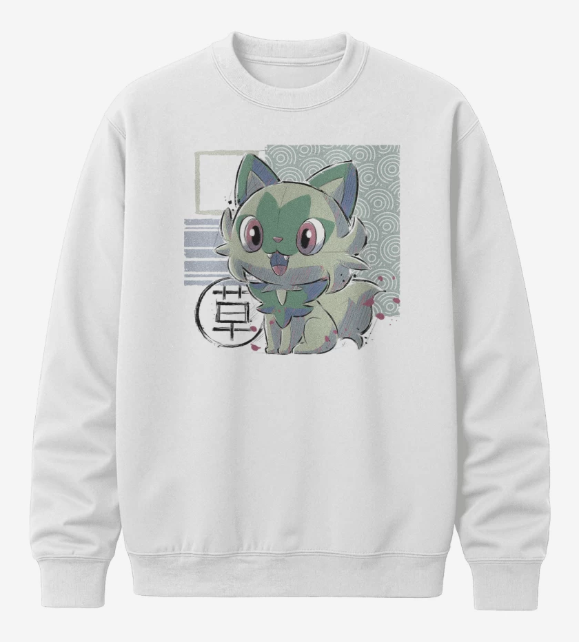Poleron polo Blanco de Sprigatito
