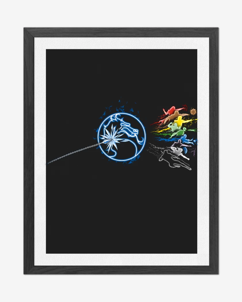 Cuadro decorativo Negro de Fatal Side Of The Realms