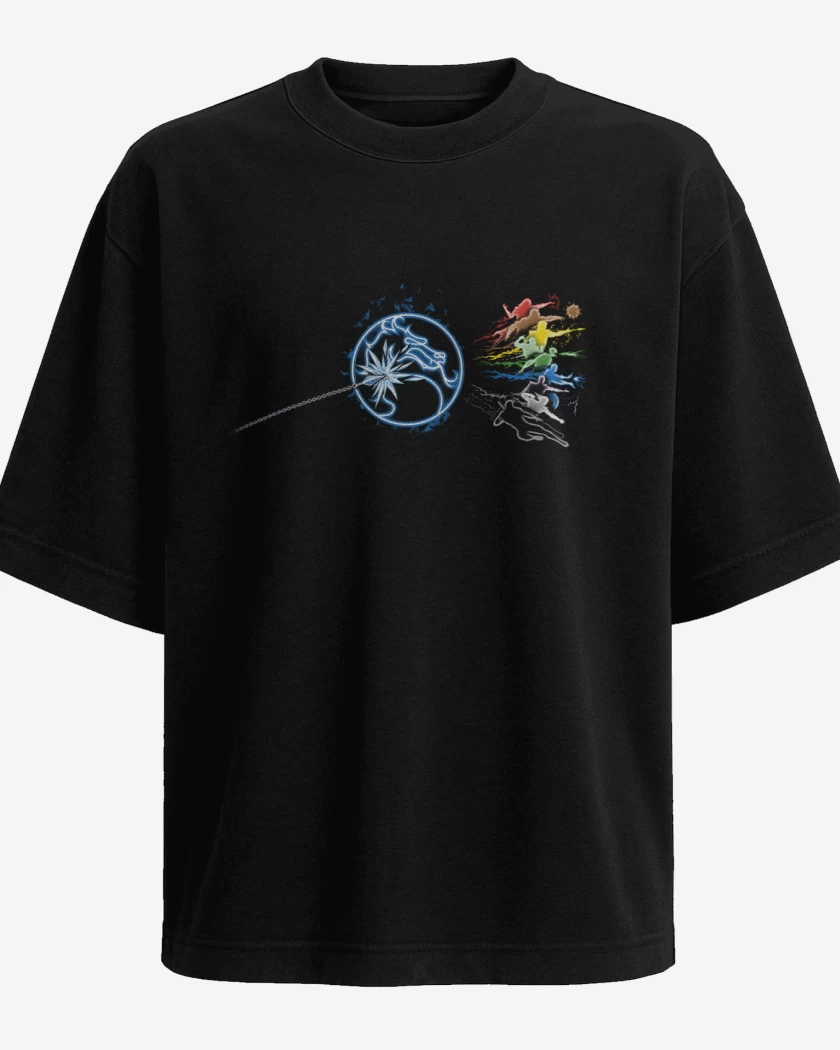 Polera Oversize Fatal Side Of The Realms