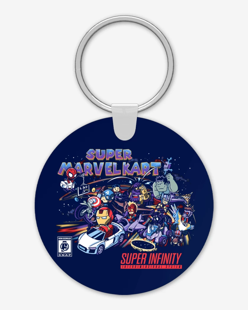 Llavero Super Marvelkart