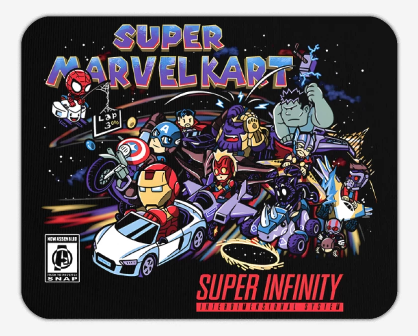 Mousepad Super Marvelkart