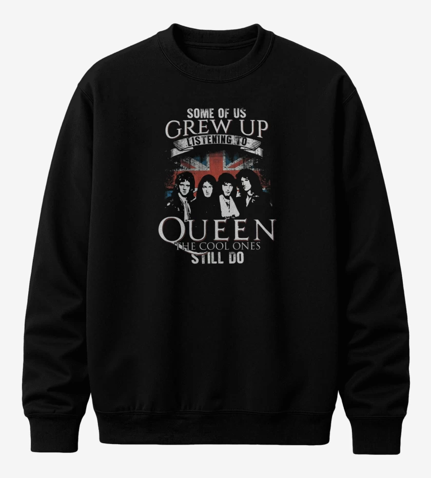 Poleron polo Negro de Queen 