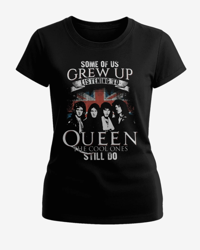Polera de Mujer Negro de Queen 
