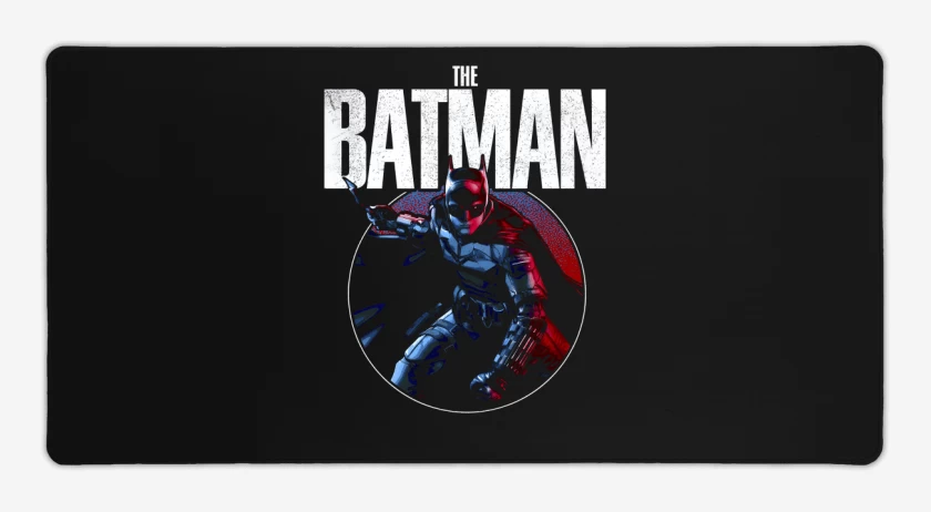 Mouse pad Gamer Negro de El Universo de Batman
