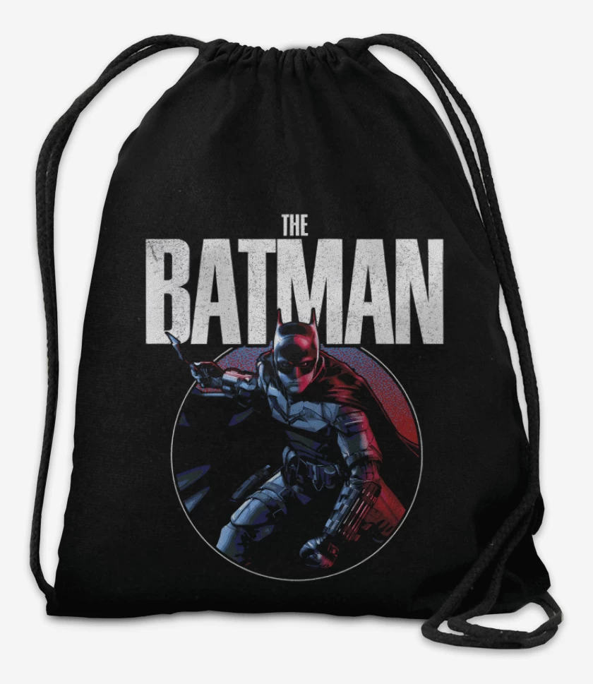 Mochila Negro de El Universo de Batman
