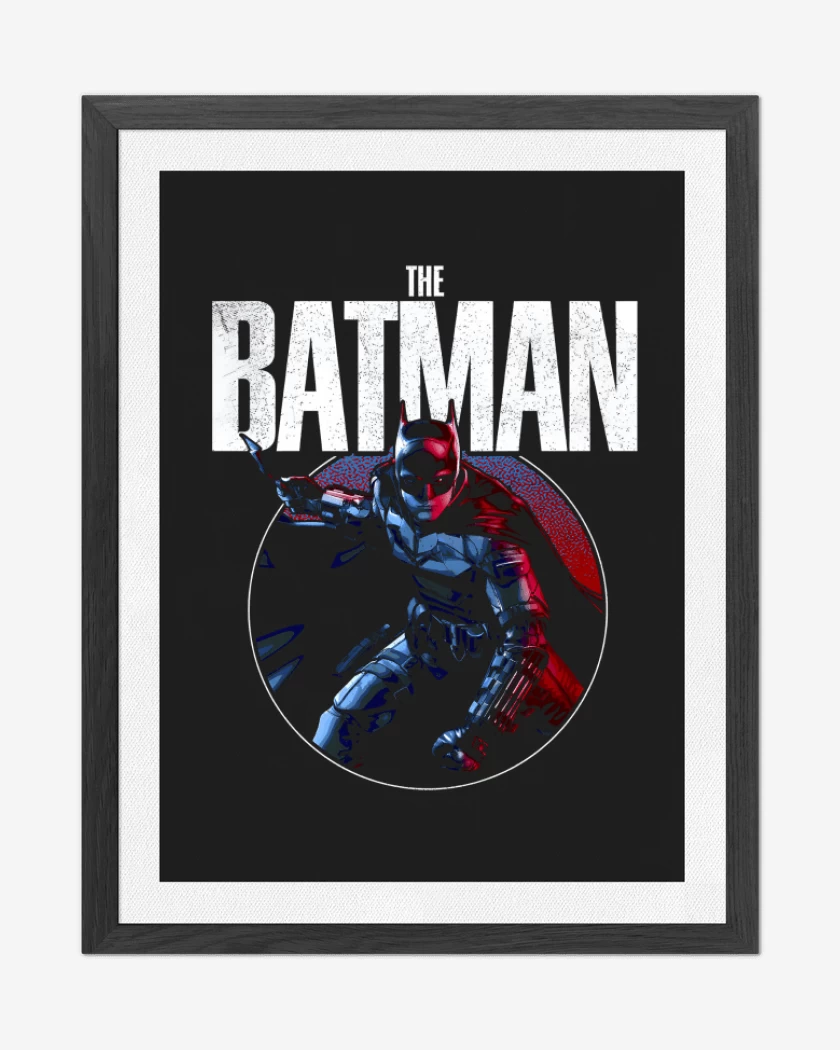 Cuadro decorativo Negro de El Universo de Batman