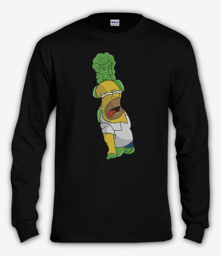 Polera manga larga Negro de Preciosa Venus