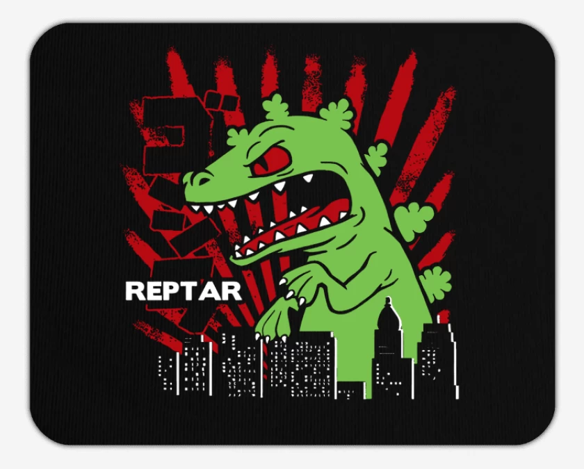 Mousepad Reptar attack