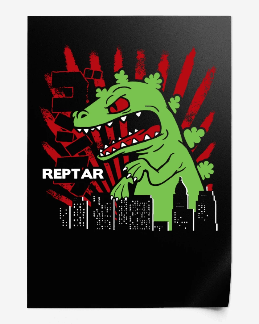 Print Reptar attack