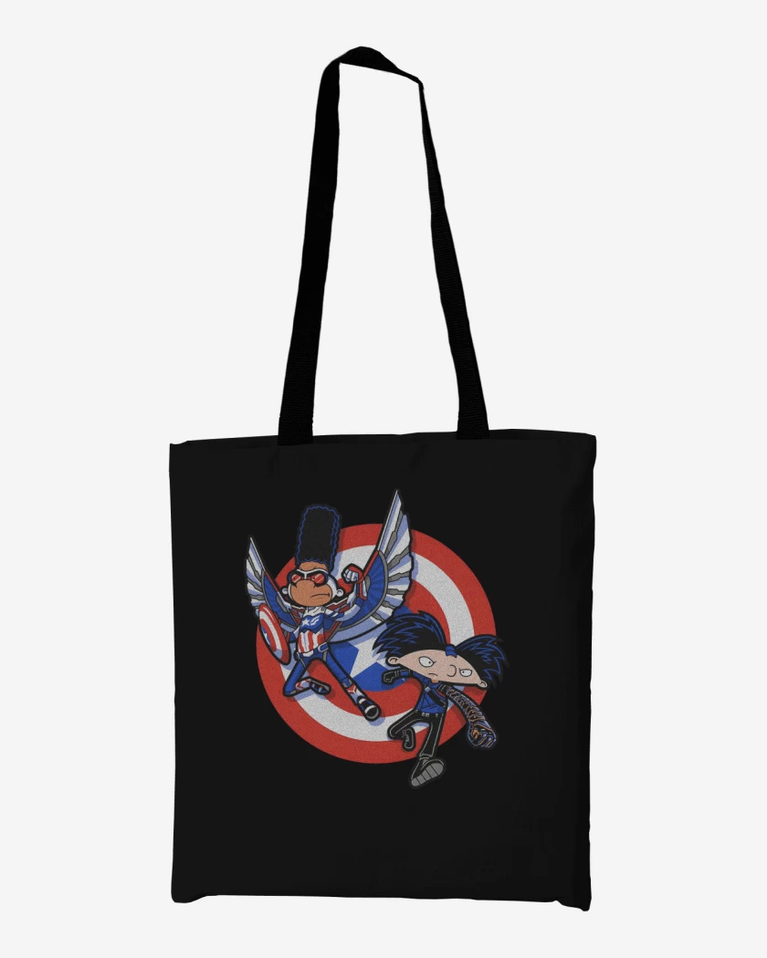 Totebag Capitán Yeral y Arnold de Acero