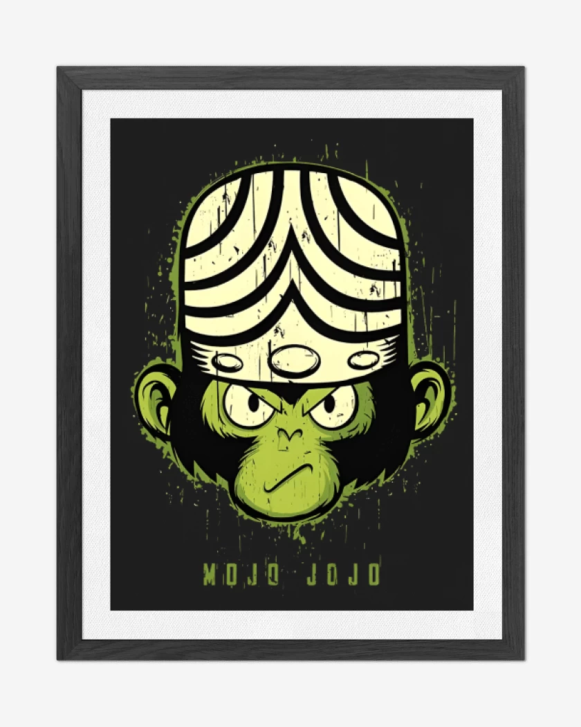 Cuadro decorativo Negro de Mojo Jojo