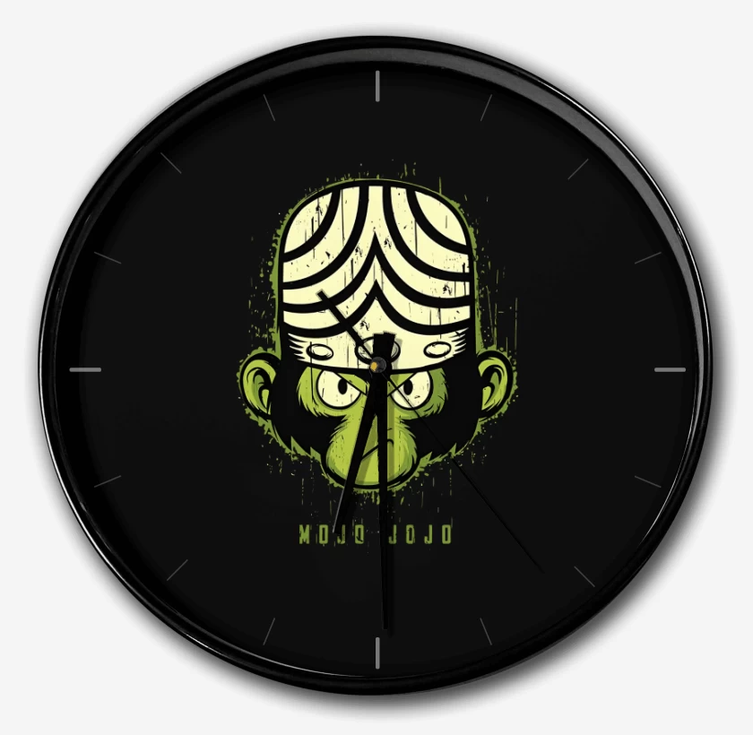 Reloj Negro de Mojo Jojo