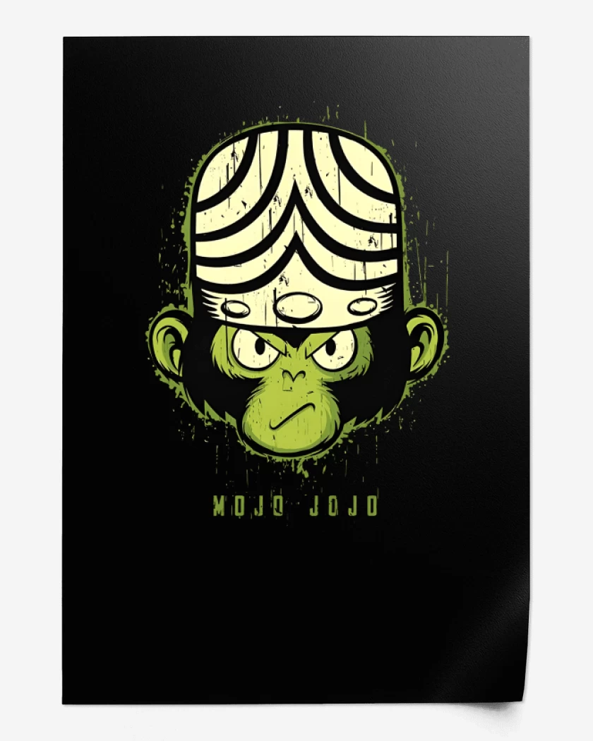 Print Negro de Mojo Jojo