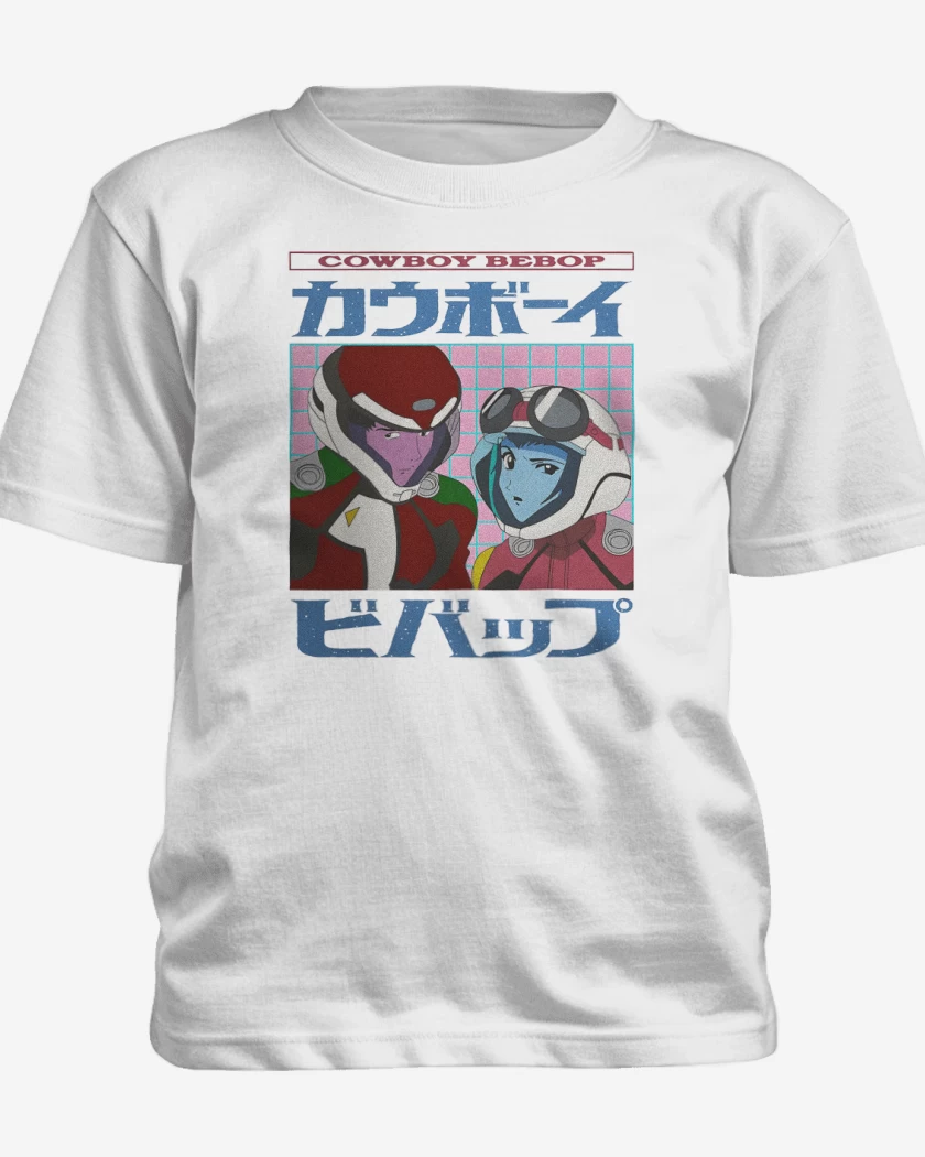 Polera de niño Blanco de Vaqueros del Espacio