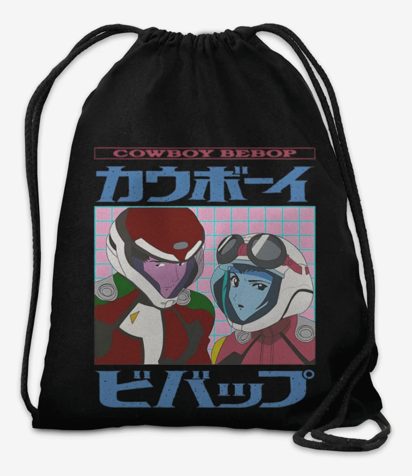 Mochila Negro de Vaqueros del Espacio