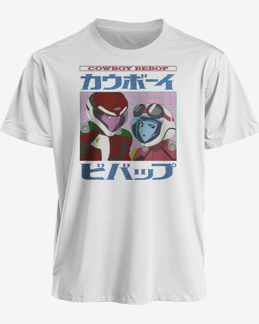 Polera premium Blanco de Vaqueros del Espacio
