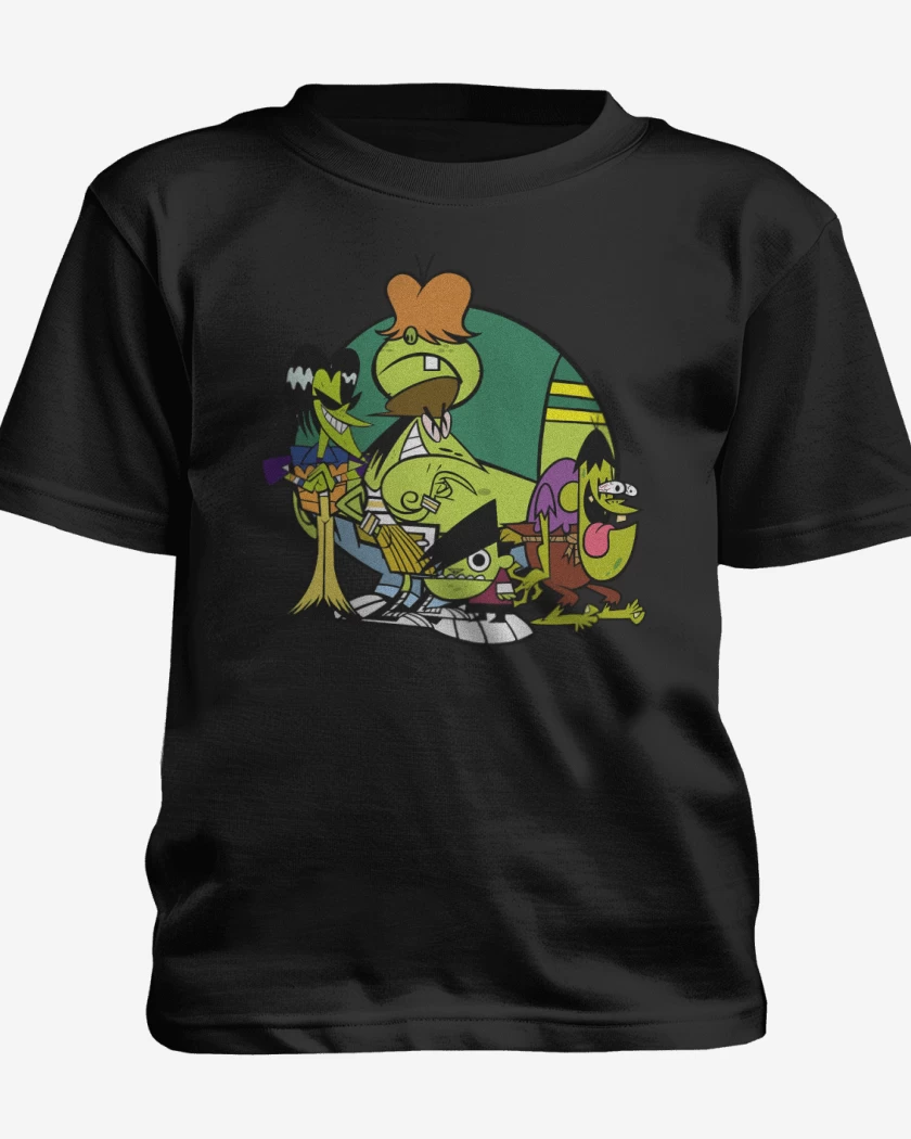 Polera de niño Negro de Banda Gangrena