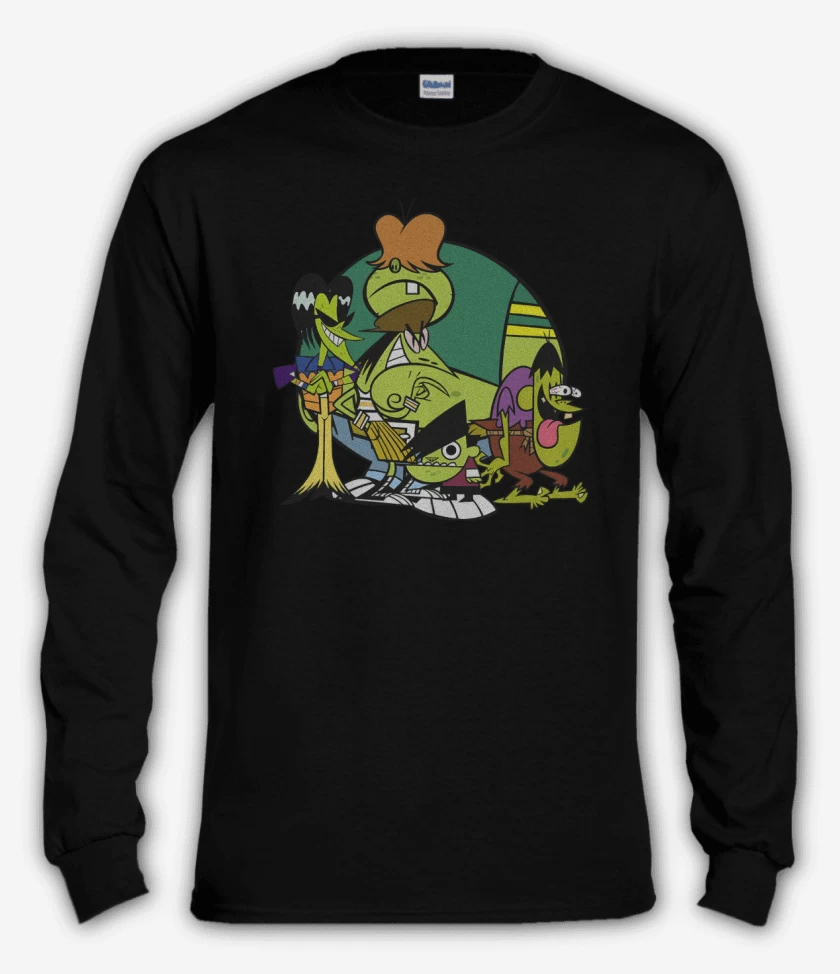 Polera manga larga Negro de Banda Gangrena