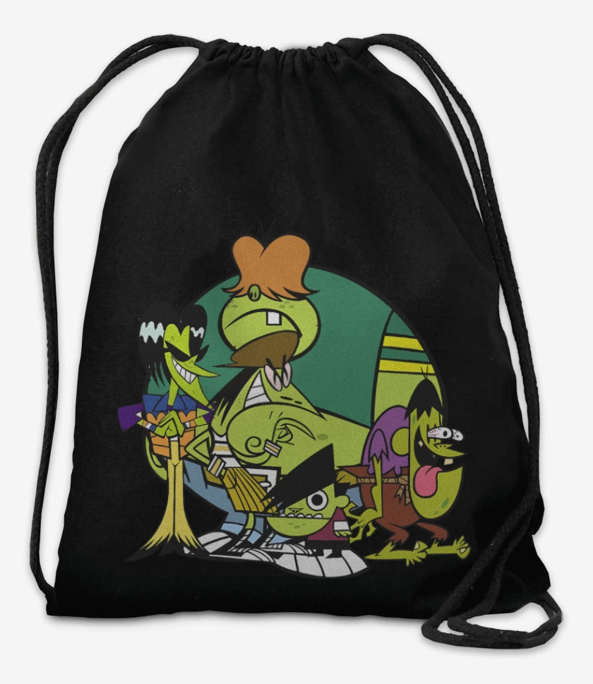 Mochila Negro de Banda Gangrena