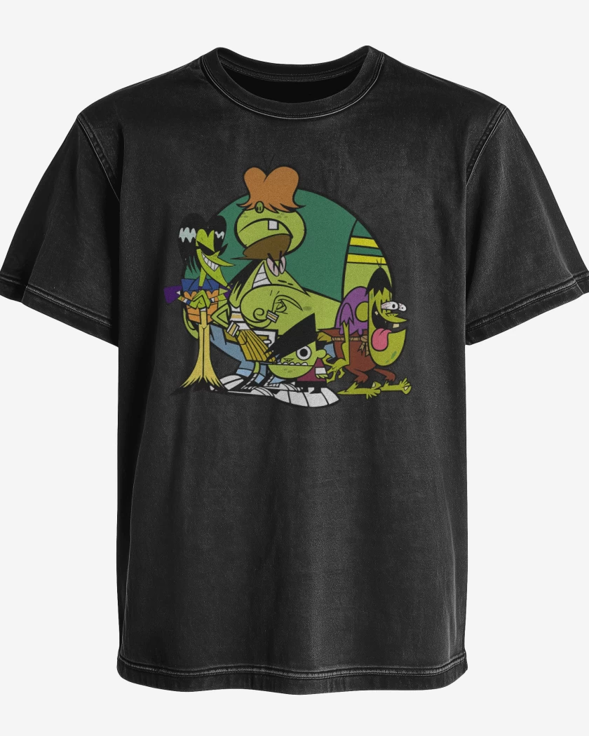 Polera desgastada Banda Gangrena