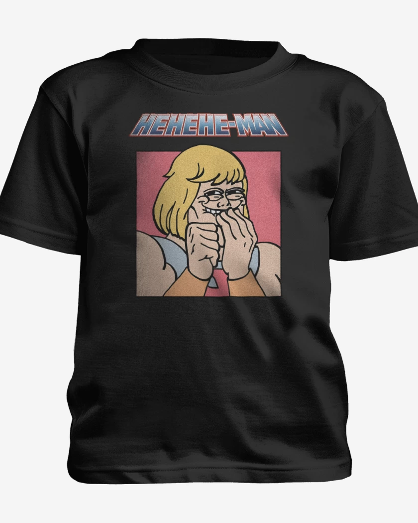 Polera de niño Negro de HEHEHE-MAN