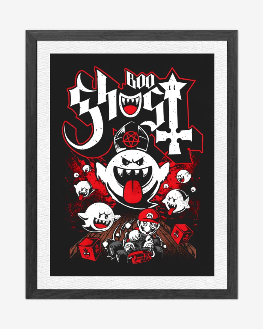Cuadro decorativo Negro de BooGhost