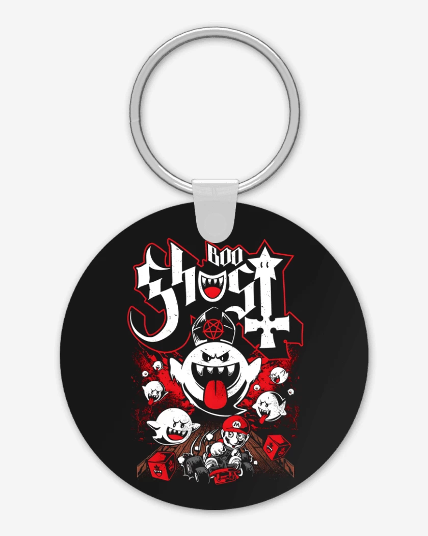 Llavero Negro de BooGhost