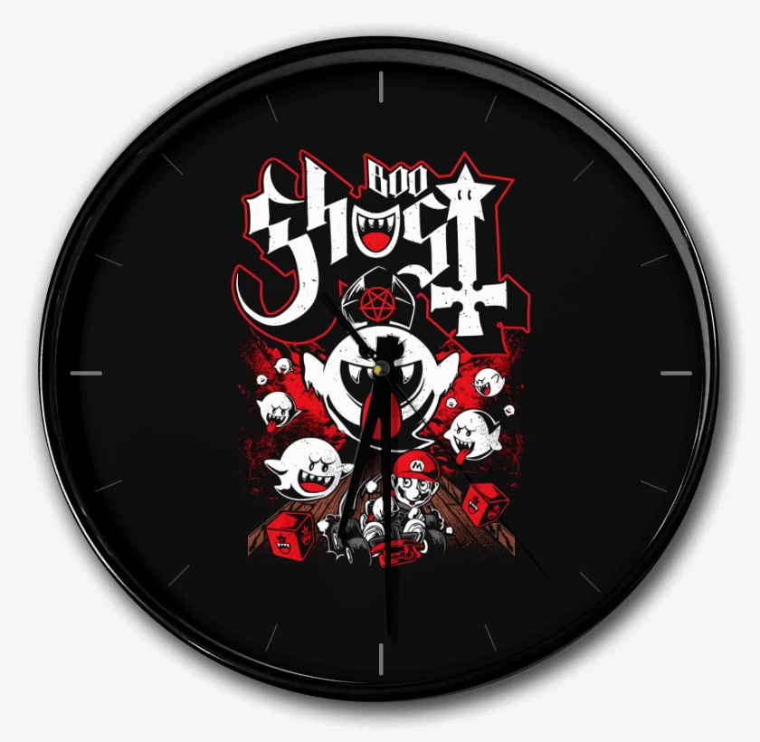 Reloj Negro de BooGhost