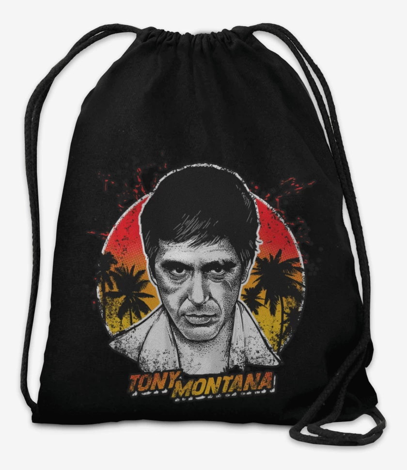 Mochila Negro de Tony Montana