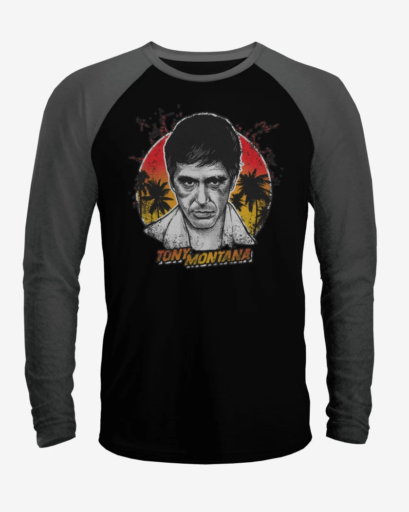 Polera Raglan Tony Montana