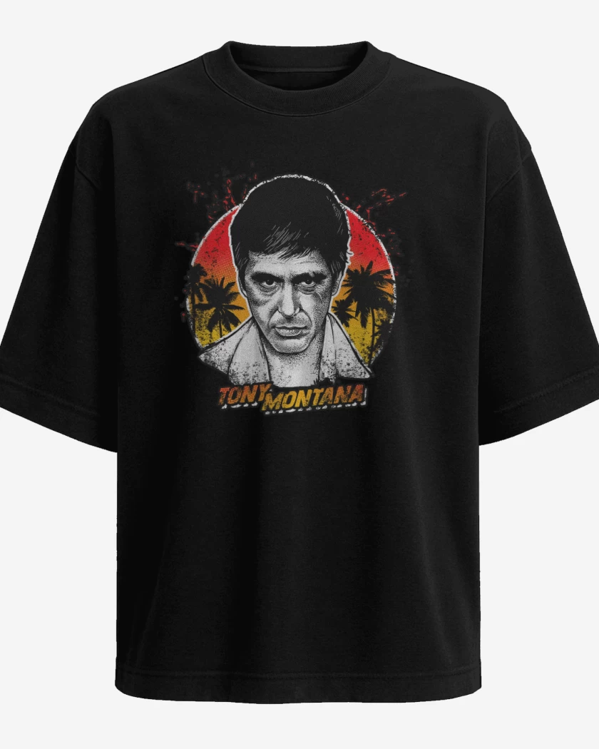 Polera Oversize Tony Montana