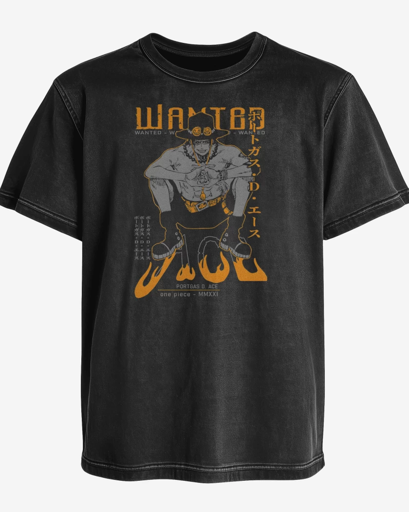 Polera desgastada Portgas ACE